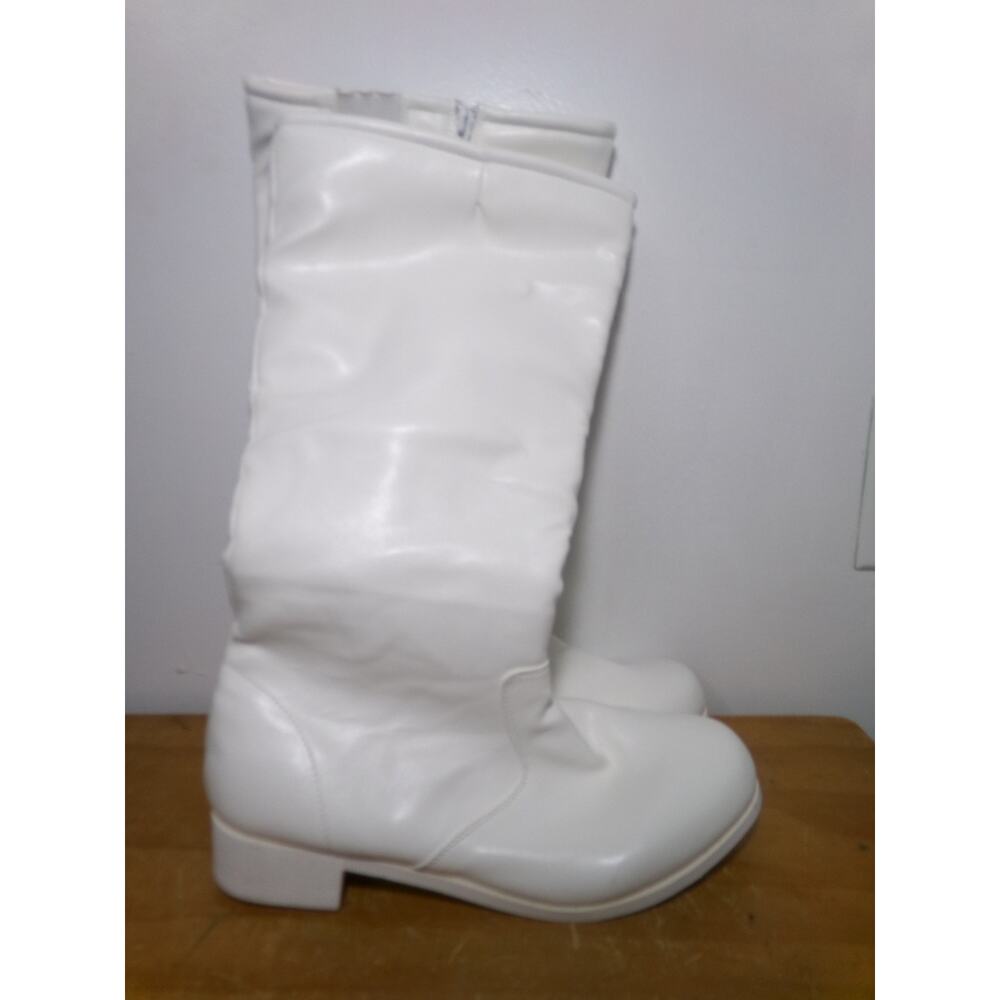 Dance Parade Shoes Gotham 9.5M Knee High Zip Up Rubber Soles
